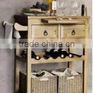 Modern Wooden Wine Storage Cabinet thumbnail-1