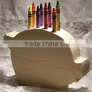 Hot Sell Wooden Crayon/Pencil Holder Made in China thumbnail-1