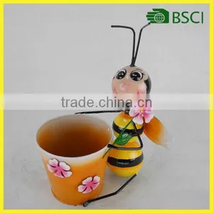 Round Shaped Metal Ladybird Garden Decor Ornament Sale thumbnail-1