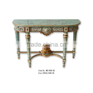 Art Deco Hand Painted Furniture Console Table For Sale thumbnail-2