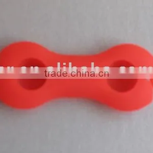 Fashionable Silicone Earphone Rubber Bobbin Winder thumbnail-1