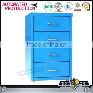 Safe and Friendly Knock Down Kids Bed Beside 6 Drawer Movable File Cabinet for Sale thumbnail-6