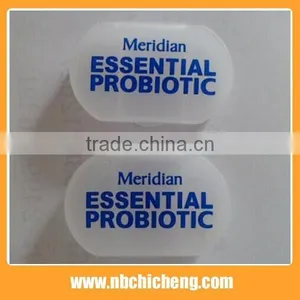 Transparent 3 Compartments Pill Box, Plastic Pill Box thumbnail-1