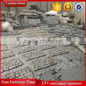 Granite Cobblestone Paver Mats, Mesh Cobblestone Pavers for Sale thumbnail-5