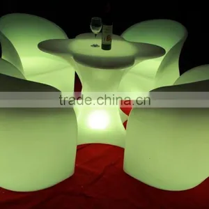 Interactive Rechargeable Cub Table Disco Cocktail Chair thumbnail-2