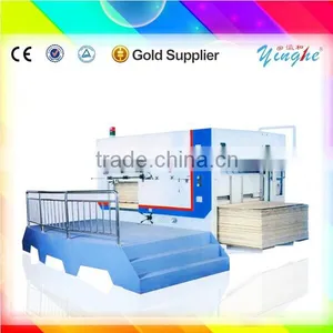 High Speed Paper Welding Box Cardboard Die Cutting Corrugated Box Machine thumbnail-1