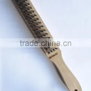 Cheap Price and Good Quality Steel Wire Brush With Wooden Handle thumbnail-4