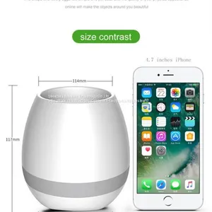 Led Night Light Music Flowerpot thumbnail-3