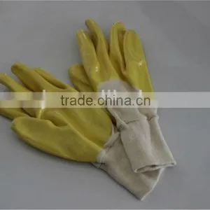 Cotton Liner Gardening Work Gloves Nitrile thumbnail-2