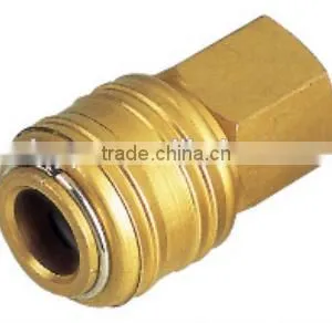 High Quality ,brass Material , BSP,1/4" 3/8" 1/2" Female Thread Geman Type Air Quick Coupler Europe Type Air Quick Coulping thumbnail-1