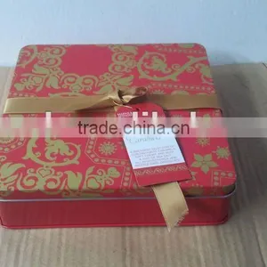 Square Gift Tin With Ribbon and Hang Tag thumbnail-1