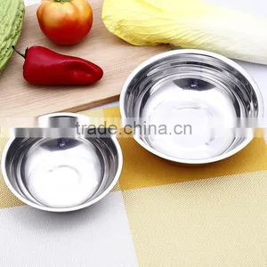 OEM Service Multi-functionThickening Stainless Steel Soup Dish Bowl thumbnail-3