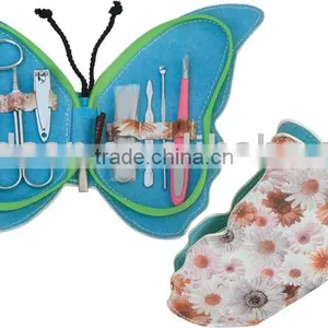 7pcs Butterfly-shape Fashional Manicure Set M2126 thumbnail-1