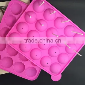 11049 Silicone Lollipop Party Ice Ball Baking Candy Mold thumbnail-2