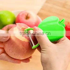 Cheap Mini Lovely Apple Shape Fruits Vegetables Peeler thumbnail-1