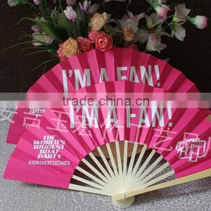 Japanese Bamboo Paper Fan Wholesale thumbnail-2