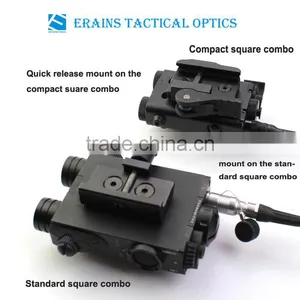ES-FX103-LR Tactical Compact Square Combo of Red Laser Sight With Led Flashlight thumbnail-6