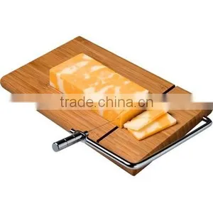 Cheese Slicer With Bamboo Cutting Board #70005 thumbnail-1