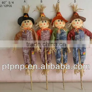 Straw Havest Outdoor Scarecrow thumbnail-1