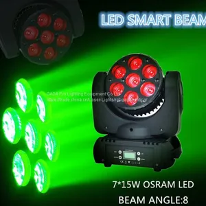 7PCS 15W Osram 4in1 LEDs Mini LED Wash Head Lighting LED Light thumbnail-1