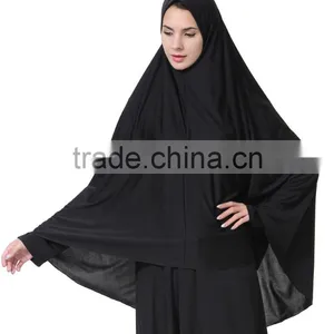 Wholesale Long Plain Solid Color Scarf Factory Muslim Fashion Hijab thumbnail-2