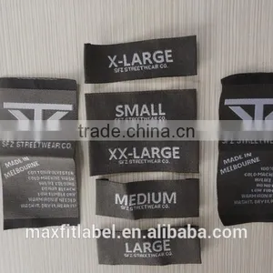 2017 Custom High Quality Garment Woven Labels thumbnail-3