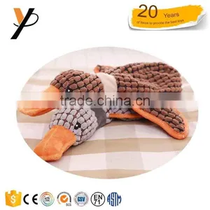 2017 New Material Plush Stuffed Duck Pet Toys for Dog and Cat thumbnail-1