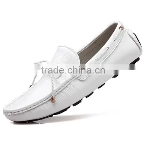 High Quality Adults Glazed Leather Shoes Sample for Male, Men Casual Shoes Putent Leather Made in Jinjiang Factory thumbnail-2