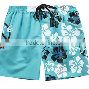 OEM Customized Shaped Boy Swim Shorts Peach Skin 100% Polyester thumbnail-1