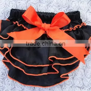 Adorable Baby Diaper, Satin Baby Bloomers, Wholesale Baby Ruffle Bloomers thumbnail-5