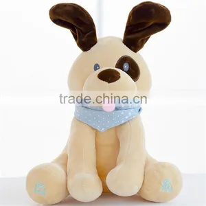 Wholesale Baby Soothing Toys Soft Plush Music Sining Animal Rabbit and Elephant Toy thumbnail-1