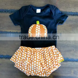 New Born Clothes Halloween Baby Gift Set Romper and Bloomer Wholesale thumbnail-5