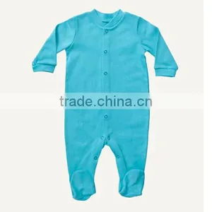 3 Pcs Long Sleeve Infant Set Clothing From China Solid Color Baby Rompers thumbnail-1