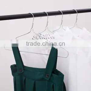 FOB Price Stock Wholesale Laundry Galvanized Coated Metal Wire Clothes Hangers thumbnail-3