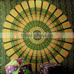 Hippie Tapestry Mandala Tapestry Wall Hanging thumbnail-1