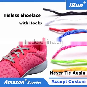 Press Release Nylon Soft and Durable No Need Tie Flat Polyester Elastic Shoelace for for Pregnant Mommy, Patients - Grey thumbnail-1