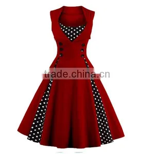 Walson 2017 Hot Sell Sleeveless Women Summer Dresses thumbnail-2