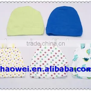 Best-selling Unisex Newborn Hats Cute Toddler Cotton Beanie Hat thumbnail-1