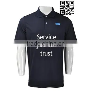 100% Polyester Eye Mesh Dry Fit Fabric Sport Polo Shirt thumbnail-3