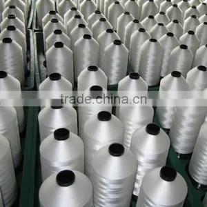 High Quality 70d/3 White ht Poly Thread thumbnail-1
