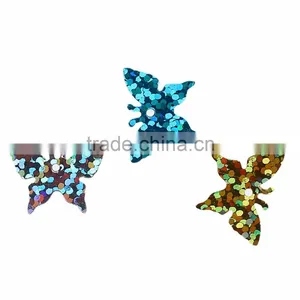 Embellishment Findings At Random Polyvinylchlorid Sequins Christmas Butterfly thumbnail-2