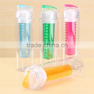 Hot Sale Fashion 760ml Sports Health Fruit Juice Bottle Water Tour Outdoor Sport Cup Bottle Plastic Bottle Four Colors thumbnail-5