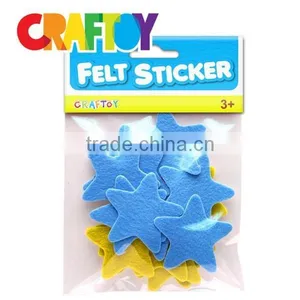 OEM Girl Craft Boy Toy Colorful Felt Sticker Benefit Price thumbnail-2