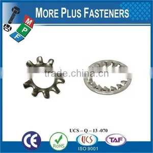 Taiwan Stainless Steel 18-8 Copper Brass Aluminum Brass Spring Lock Washers Din 7980 Lock Washers Self Locking Washer thumbnail-2