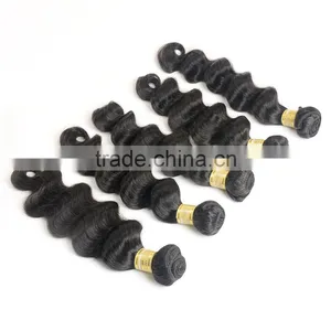 Wholesale Loose Deep Wave Raw Unprocessed Virgin Indian Hair thumbnail-1