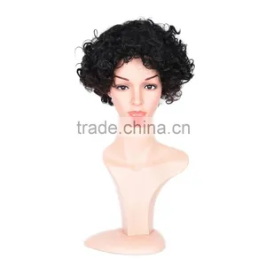 Large Stocks! Short White Cosplay Wig, German Synthetic Hair Wigs, Cute Cosplay Wig thumbnail-1