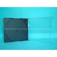 Blank CD Case Blank cd Box Blank cd Cover 5.2mm Slim With Black Tray thumbnail-2