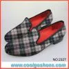 Checked Velvet Shoes for Men From Guangzhou Factory thumbnail-1