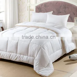 White Cotton Fabric Duck and Goose Down Duvet thumbnail-1