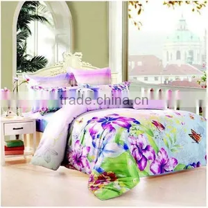 Colorful Printing Cotton Bedding Set thumbnail-1